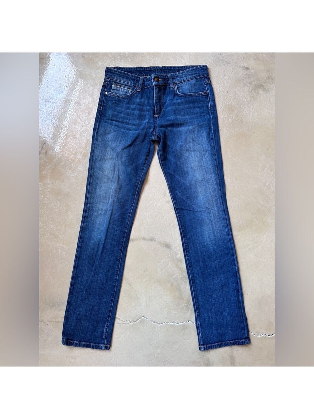 Joe’s Jeans Best Friend Blue Jeans W28 Relaxed Fit Distressed Casual Denim